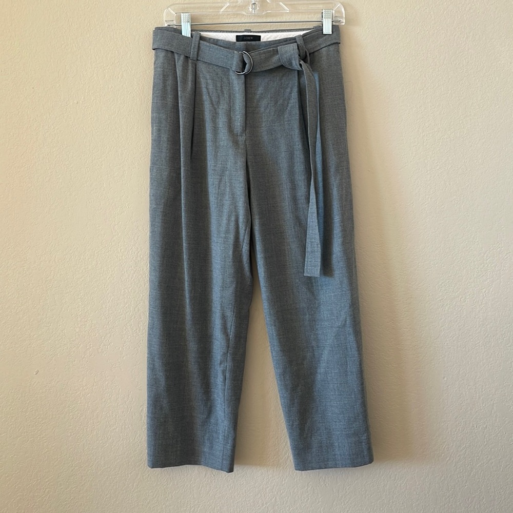 J Crew wool blend crop pants. Size 2.
